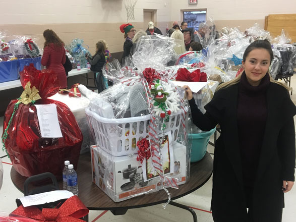 Staff with 2017 Basketeers Basket