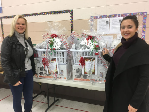 Staff with 2017 Basketeers Basket
