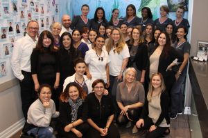 The staff of WCDental celebrating their Best of Mississauga win