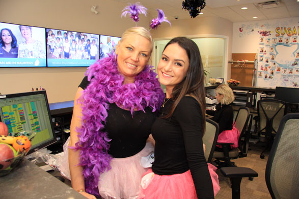 Halloween WCD staff in tooth fairy costume