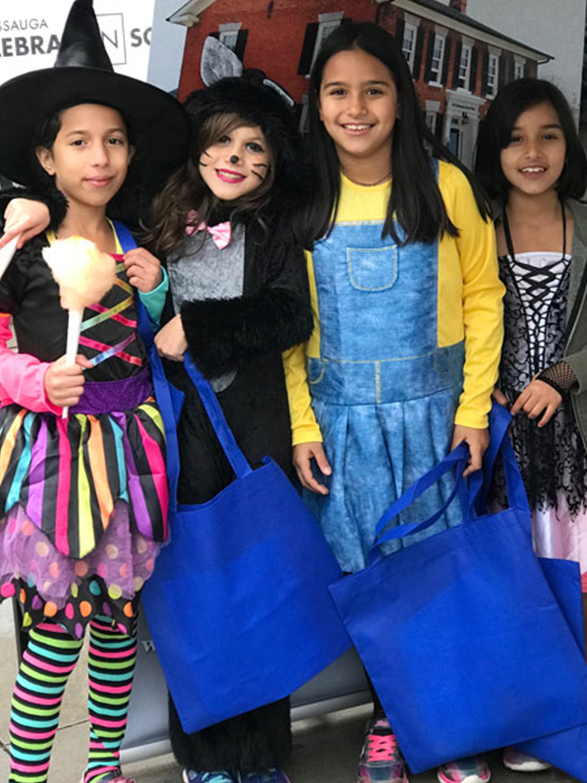 Monster mash children in costume