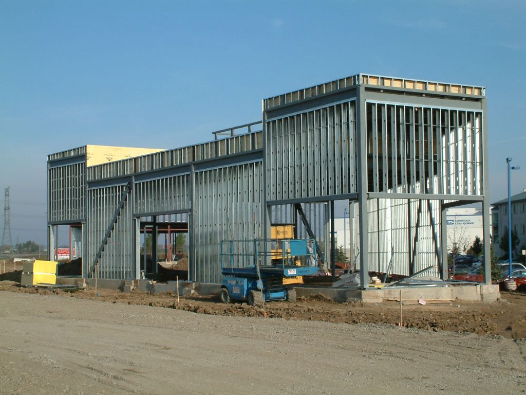 Winston Churchill Dental Under Construction in Mississauga in 2005